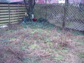 Woesternij in de tuin