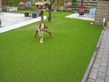 Kunstgras Finesse Lite in tuin Apeldoorn