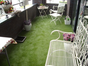 Kunstgras balkon Apeldoorn